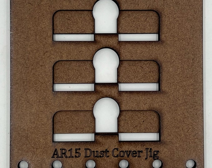 AR10 and AR15 Dust Cover Jig--- 110 and 150 Lens