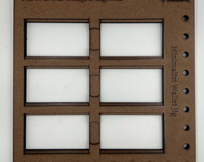 Minimalist Wallet Jig