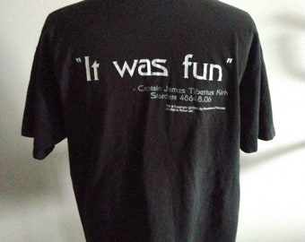 Vintage 1994 Star trek generations single stitch made in USA t-shirt