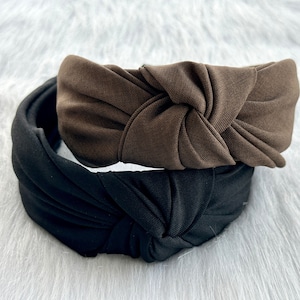 Black braided headband,vintage top knot,boho headband,party headband,hair accessory,everyday headband,gift for her