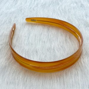 Caramel Acetate Adjustable Headband,Gifts for Her,Premium Acetate Headband,Hard Headband,Woman Headband,Vintage Headband