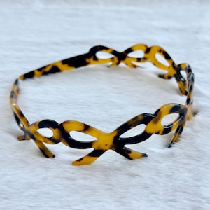 Acetate Tortoiseshell Headband,Acetate Headband,Bow Headband,Vintage Headband，Girl Hairband, Hair Accessory