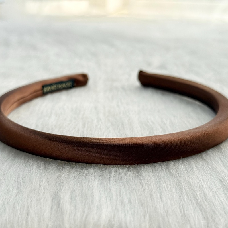 Blue Satin Rose Headband - Etsy