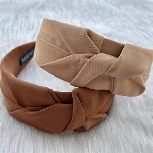 High Quality Khaki Headband,Top Knot,Knotting Headband,Fashion Wide Headband,Woman Turban Headband,Vintage Hair Accessories,Gift