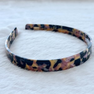 Fashion Acetate Headband,Thin Headband,Hair Accessories,simple headband,Hard Headband,Celluloid Headbands,Gifts for Her,Girl Hairband