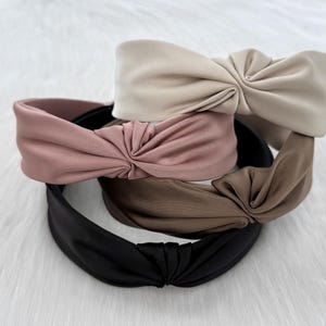 New Satin Headbands,Top Knot, Braided Headbands,Women&#39;s Hair Bands,Holiday Headbands,Vintage Hair Accessories,Birthday Gifts,Headband