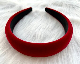 Premium gold velvet hair band, Delicate black gold velvet hair band, Lady hair band, the best gift, Vintage Hair Bands