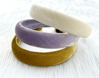 Vintage velvet headband, bridal headband, girly party headband, festival headband, winter headband, hairband for women, gift for her