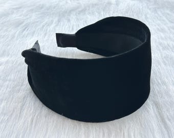 New velvet wide headband, fashion headband, retro turban headband,headband for adults,Women's headband, gift