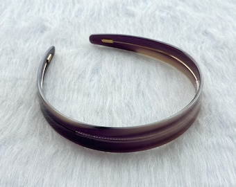 Classic Acetate Adjustable Headband,Birthday Gifts，Fashion Acetate Headband，High Quality Hard headband，Woman headband