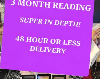 3 Monate Tarot Legung mit Engel & Tier Orakel Karten