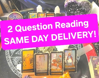 SAME DAY In-depth Ask a Question Tarot Reading - Etsy
