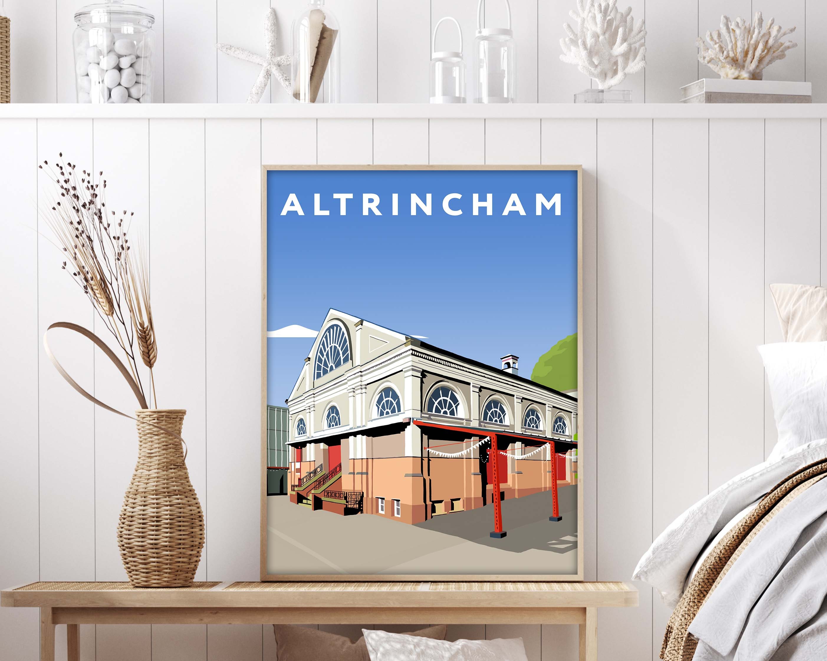 ALTRINCHAM FC Art Print for Sale by LilyChris