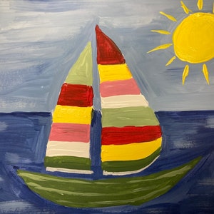 Sailboat Paint Kit