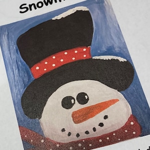 Paint Kit Snowman