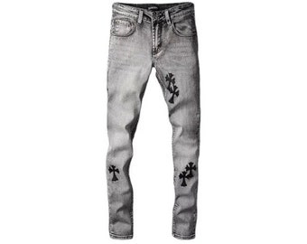 Chrome Hearts Jeans - Etsy