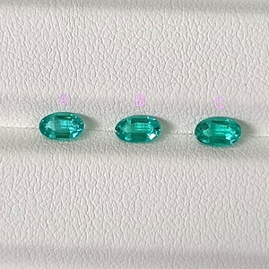 Rare Blue Apatite Gemstone: High Grade Oval Faceted Cut Stone