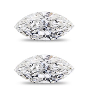 1.5x3 mm CVD White diamond Marquise Cut Loose Gemstone EF Color Lab Grown VVSI Clarity Loose Diamond For Jewelry Making