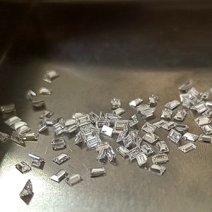 2x4mm White Diamond Baguette Loose Gemstone (EF & VS1-VS2)