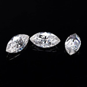 5x10mm Moissanite Marquise Cut Wholesale Lot VVS Purity FG