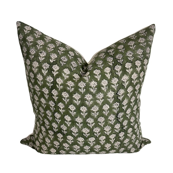 Block Print Pillow Cover Block Print Pillow Cover