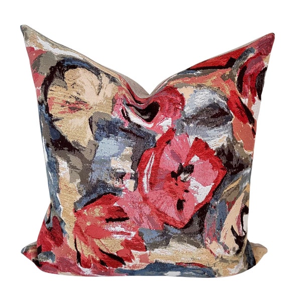 Floral Designer Pillow Throw Cover | 18x18 20x20 22x22 | LIMITED