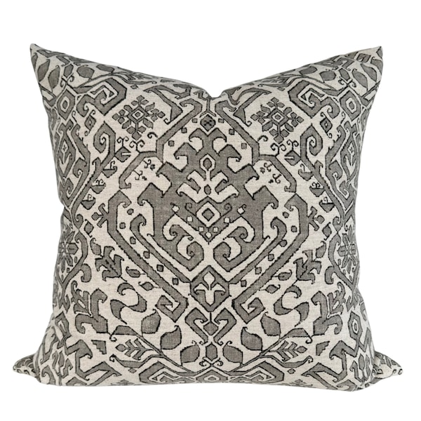 Cotton Linen | Pillow Cover | 18x18 20x20 22x22 | Zaire