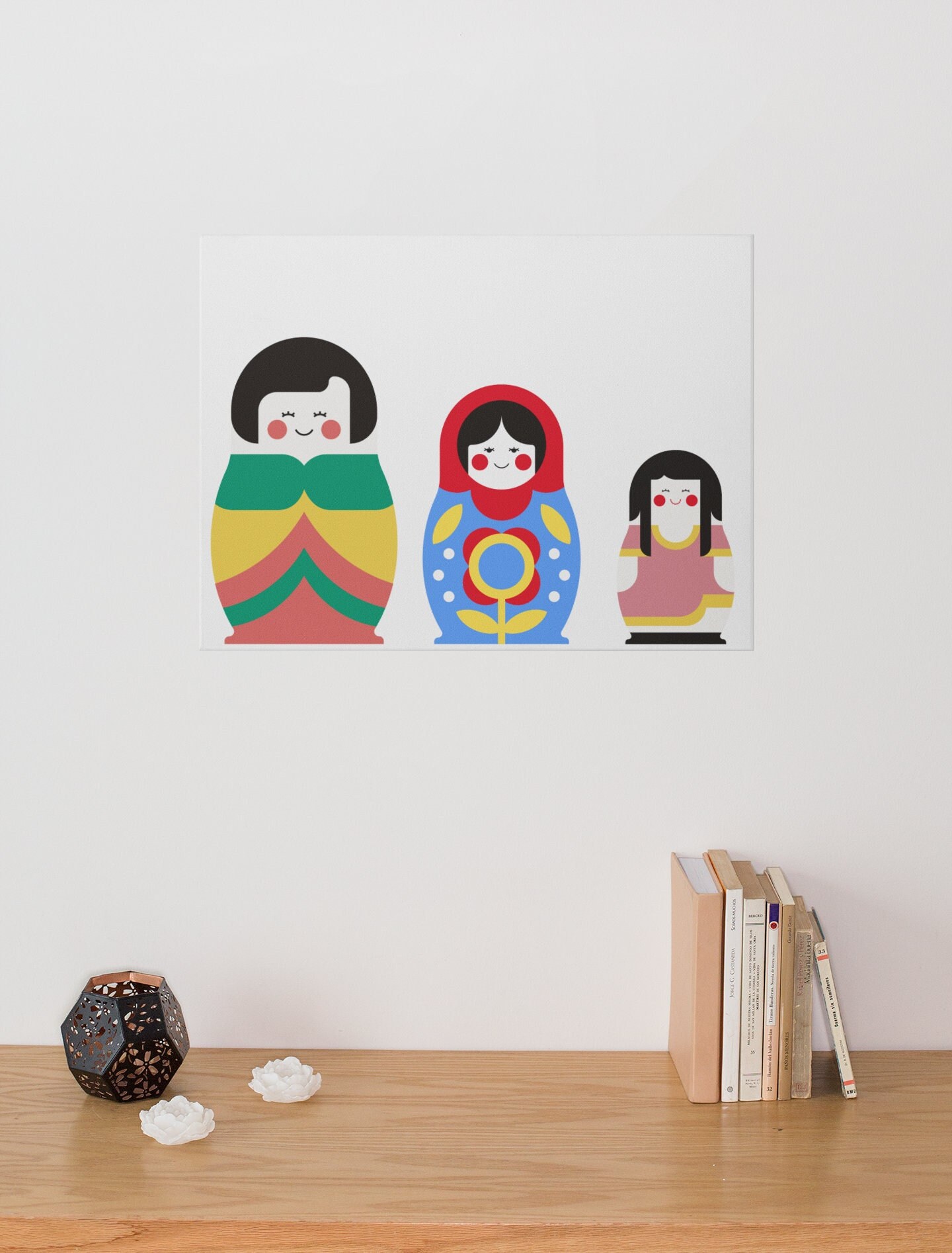 Nesting Dolls Printable Wall Art, Matryoshka, Nesting Dolls Printable, Nesting Dolls, Russian ...