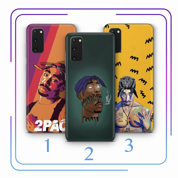 2PAC 4 Phone Case Cover For Samsung S10 S20 S21 S22 S23 FE S24 Plus Ultra Tupac Rap Hip Hop Legend Singer Gangster Rapper Thug Life