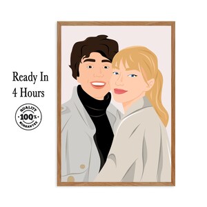 Portret bez twarzy, niestandardowa ilustracja, spersonalizowane zdjęcie, ilustracja fotograficzna, spersonalizowany portret, prezent dla chłopaka, prezent walentynkowy, sztuka
