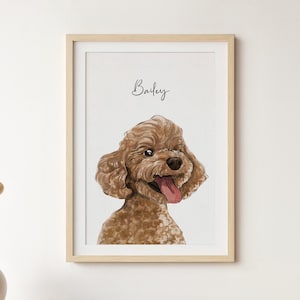 Ritratto di animale domestico dipinto a mano ad acquerello, regalo personalizzato per amanti degli animali, ritratto di gatto personalizzato, regalo per mamma di cane, regalo per la perdita di un animale domestico, dipinto da foto