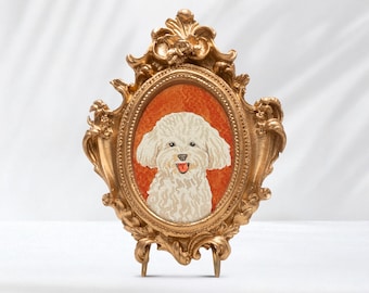 Custom Watercolor Dog Portrait: Hand-Painted Pet Painting, Cat Memorial Gift