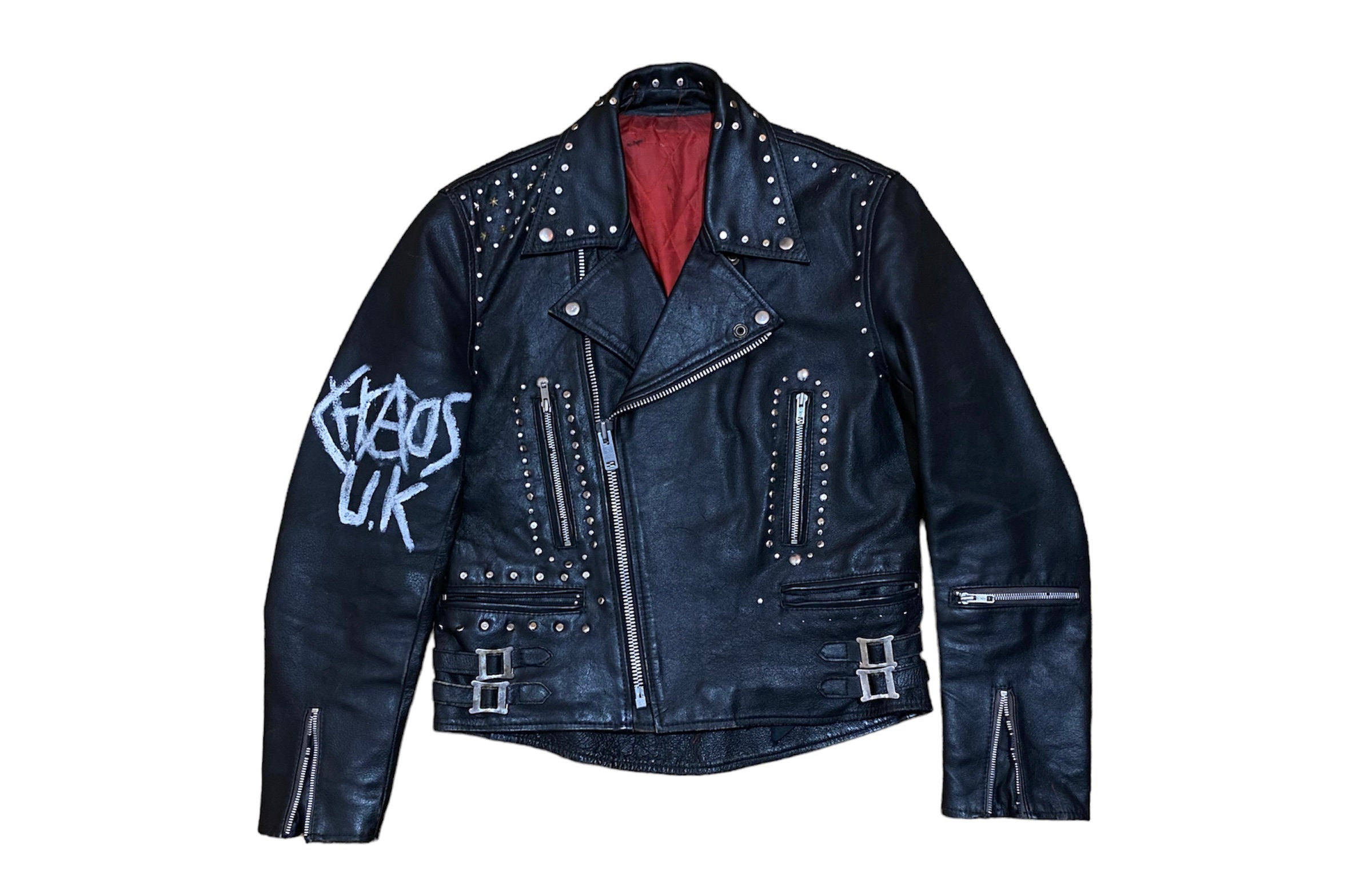 Artificial Eye 80's D-ring jacket punk
