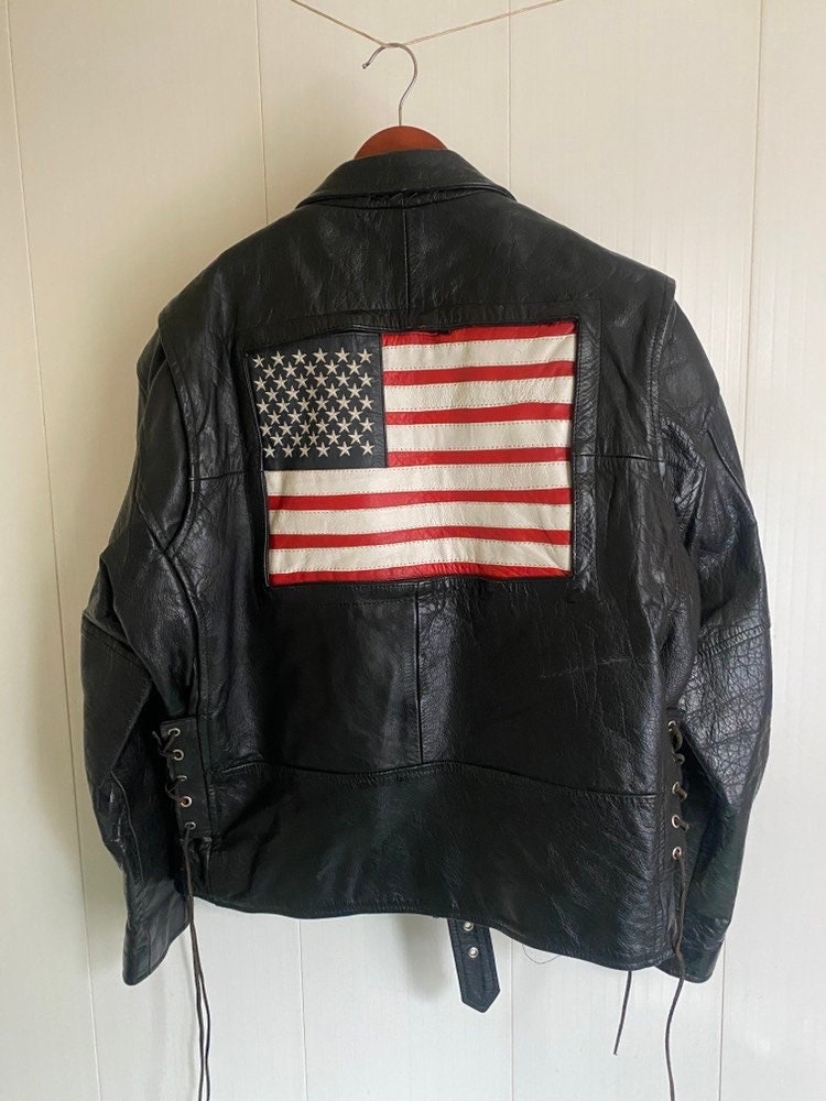 Supreme Woven Leather Varsity Jacket Black Men's - FW23 - US
