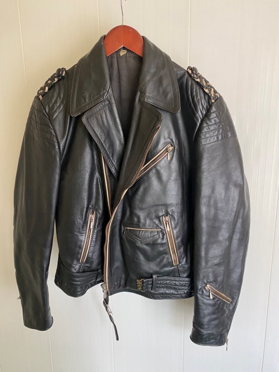 Rare Vintage 1940s German Motorcycle Genuine Horshide Leather - Etsy