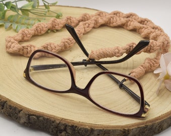 Porte-lunettes pour femme, Lanière de lunettes de soleil unique, Repose-lunettes léger, Porte-lunettes souple, Adorable porte-lunettes, Laisse pour lunettes