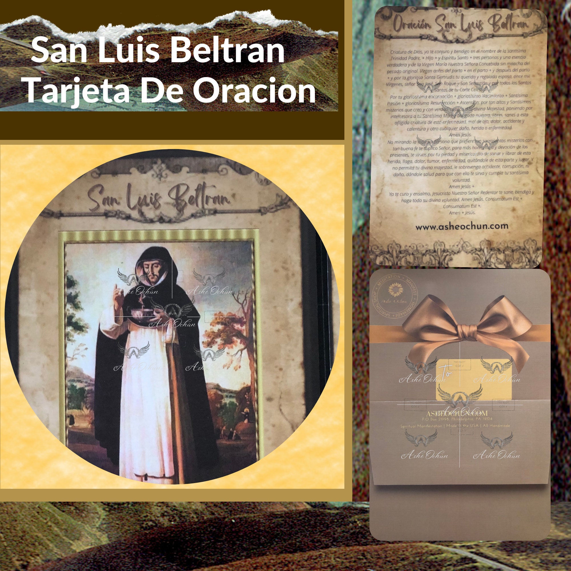 Oración San Luis Beltran - Etsy