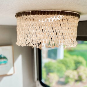 Boho RV Light Cover, Camper Decor for Inside, RV Accessories