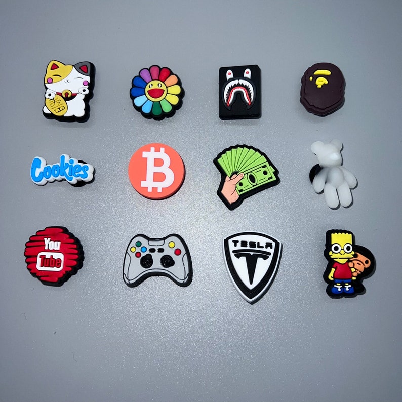 Build Your Own Hypebeast Jibbitz Pack Streetwear Croc Charms Etsy UK