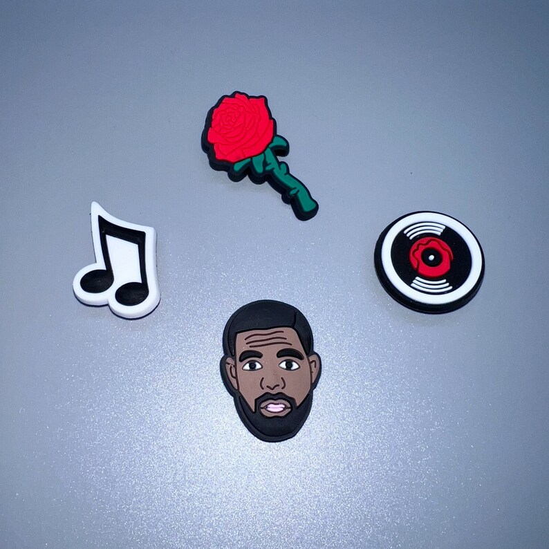 Rap Jibbitz Pack Celebrity Rapper Pop Star Croc Charms Etsy