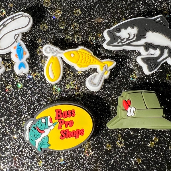 Croc Jibbitz Fishing Pole Etsy