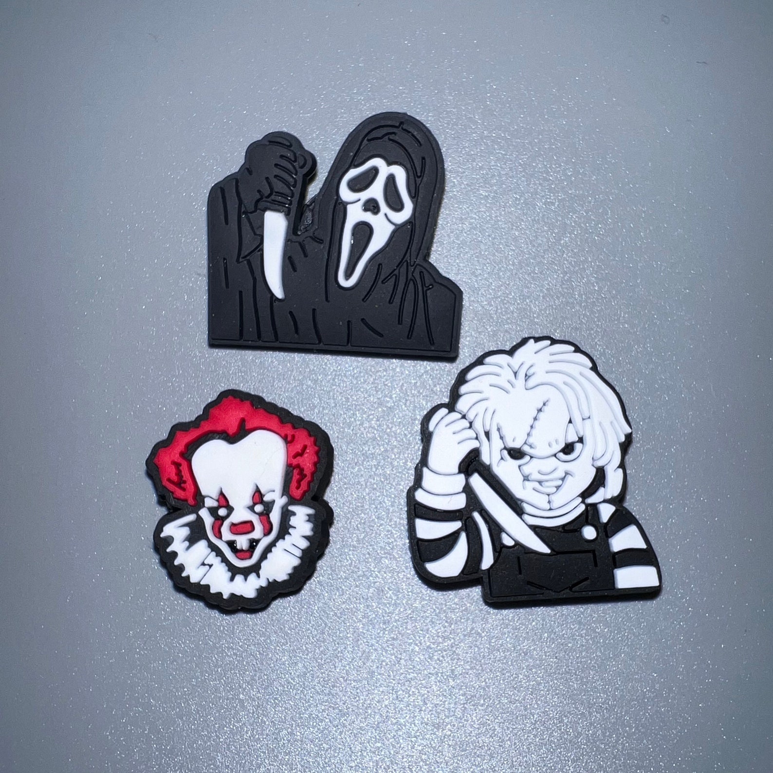 Halloween Horror Jibbitz Spooky Croc Charm Bundle Scream Etsy