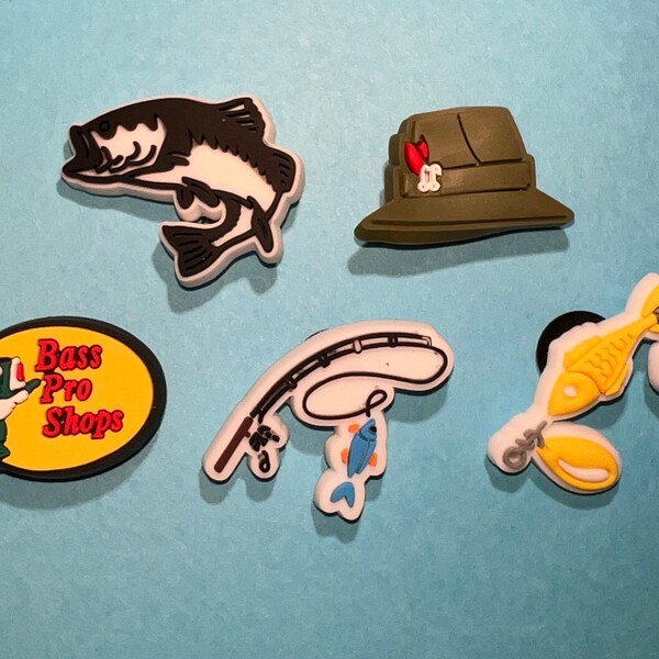 Fishing Pole Jibbitz Etsy