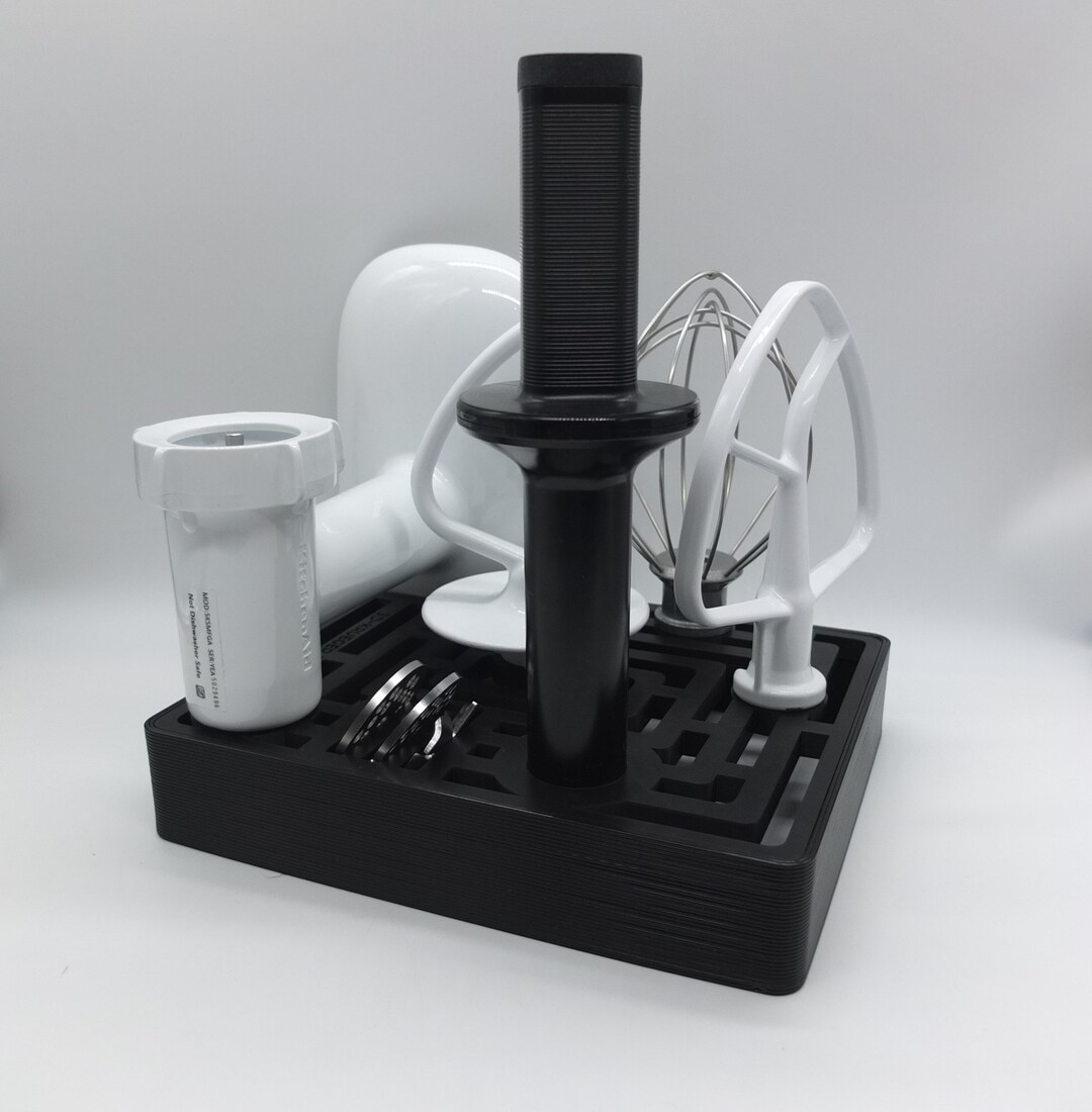 Kitchenaid Attachments Holder for Standard Attachments and Meat Grinder