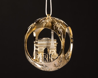 Christofle Silverplate Paperweight Office Desk Silver Decor Pebble
