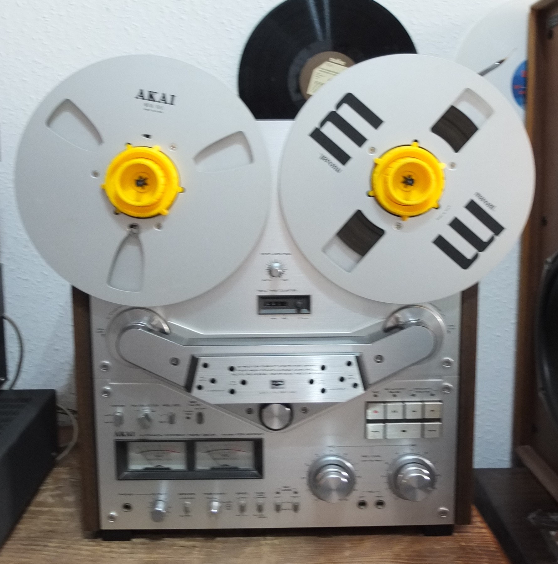 Akai Nab Adapter PREMIUM Pair Set Yellow Revox Pioneer Replica 3D