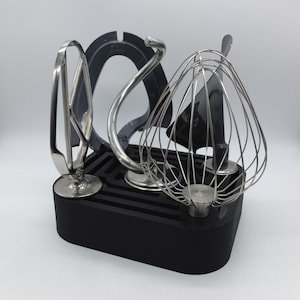 Kenwood Chef attachments holder for 5 attachments stand storage stowing storing