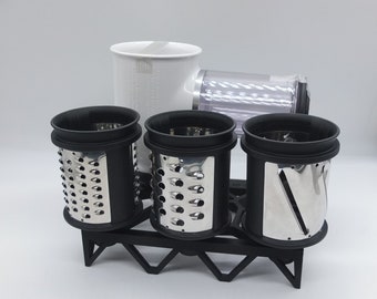 KitchenAid grater rasp holder for 4 attachments stand storage storage 3D NEW