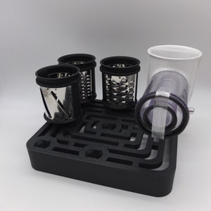 KitchenAid grater rasp holder for 7 attachments stand storage storage 3D NEW