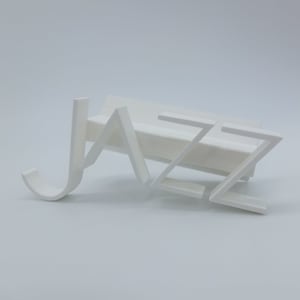 LP Vinyl Records wall mount Wall Mount JAZZ Font 3D NEW Color selectable